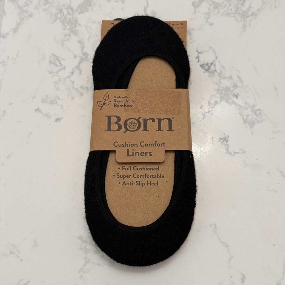 Born Set of two Black and Brown Comfort Liners - Picture 1 of 2